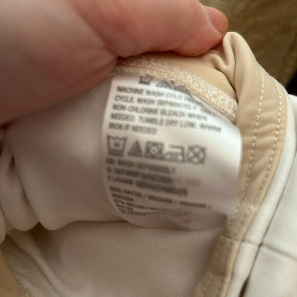 NWT Belle by Kim Gravel White Pearls Just Want to Have Fun Ponte Pant 14 - Picture 13 of 13